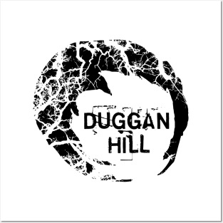 Duggan Hill - Black On White Posters and Art